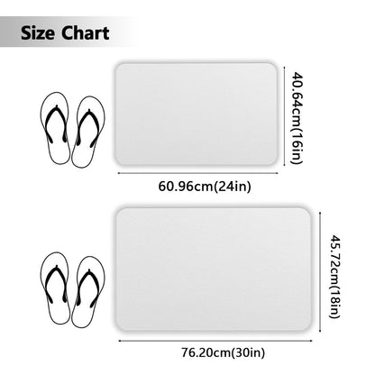 Extra Durable Dirt-Trapping Door Mat - Non-Slip, 24x16in\u002F 30x18in - Indoor\u002F Outdoor, Low-Profile, Easy-Clean Home Gift