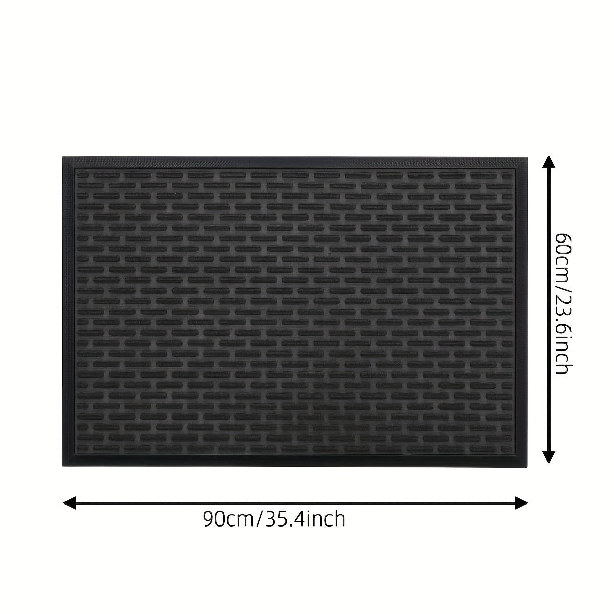 1pc, Non Slip Absorbent Front Door Mat, Dirt Resistant Welcome Door Mat Low Profile Entryway Mat For Inside House Entry, Patio, Garage, Perfect For Home Decoration, Christmas, Thanksgiving, Mother'S Day, Juneteenth